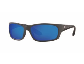 Jose Matte Gray with Blue Mirror Polarized