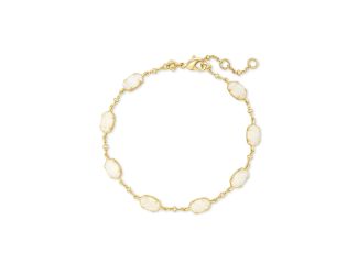 Emilie Link Bracelet Gold Iridescent