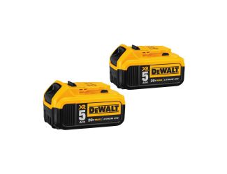 20V MAX Premium XR 5.0Ah Lithium Battery Pack Set of 2
