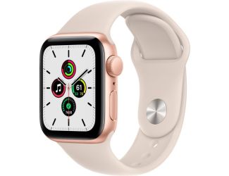 Apple Watch SE 40MM - gold aluminum - smart watch with sport band