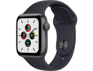 Apple Watch SE (GPS) 40mm Space Gray Aluminum Case with Sport Band - Space Gray
