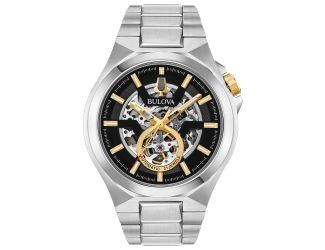 Men's Maquina Collection Automatic Watch, Stainless Steel with Black Open Dial