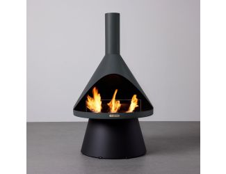 TerraFlame LLoyd Fireplace 2.0 - Graphite