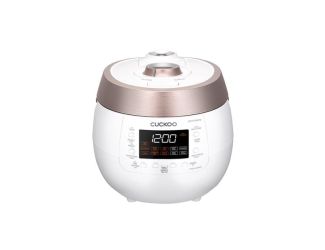 HP Twin Pressure Rice Cooker-White/6 cup