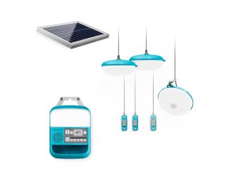 SolarHome 620+ Solar Light Charger and Radio System