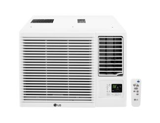 18,000 BTU 230V Window-Mounted Air Conditioner with 12,000 BTU Supplemental Heat Function