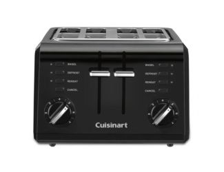 4-Slice Toaster: Black