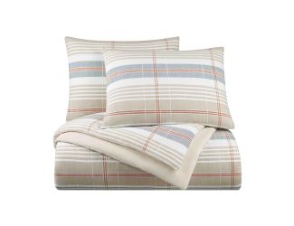 Oslo 3pc Comforter Set - Full/Queen Taupe