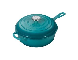3.75qt Signature Cast Iron Cassadou Sea Salt