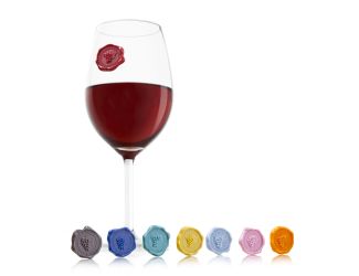 Vacu Vin Glass Markers Classic Grapes Gift Box