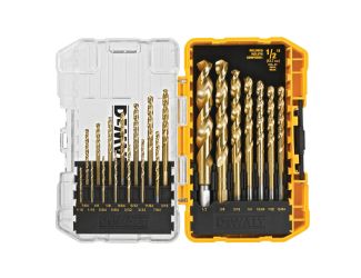21pc Titanium Nitride Coating Drill Bit Set