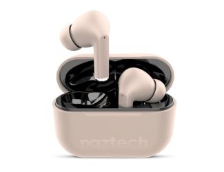 Naztech Xpods PRO True Wireless Earbuds with Wireless Charging Case Sandstone