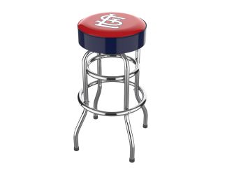 St Louis Cardinals Chrome Bar Stool