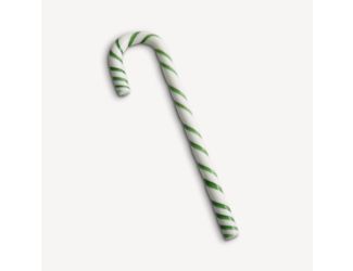 Polka Candy Cane white/green