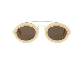 Fendi FF Men's Sunglasses Cream FOL548