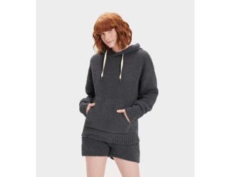 Womens Asala Hoodie-Obsidian-SM