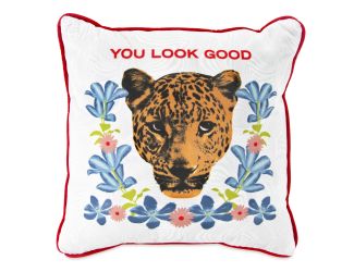 You Look Good Square Decorative Pillow Size 18"W x 18"L