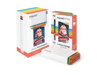 Gen 2 Polaroid Printer and Paper Bundle - Bluetooth Pocket Photo Printer + Paper Double Pack