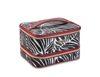 Stephanie Johnson - Sahara Jenny Train Case - Zebra