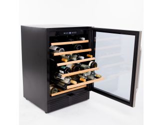 Avanti - 50 Bottle Wine Cooler - Stainless Steel