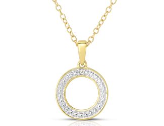 Diamond Geometric Necklace