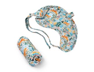 Boppy Uplift Nursing Pillow Cover Colorful Forest Animals