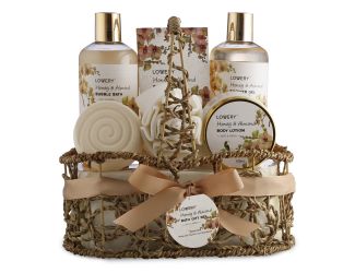 Honey & Almond Handmade Body Care Set Size 7 Pieces