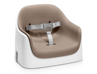 Tot Nest Booster Seat w/ Removable Cushion Taupe