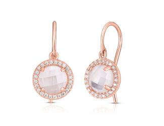 Rose Quartz Earrings