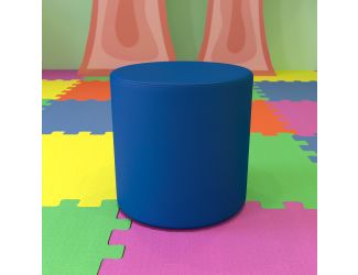 18"H Soft Seating Flexible Circle for Classrooms and Common Spaces - Blue