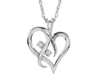 Diamond Heart Necklace