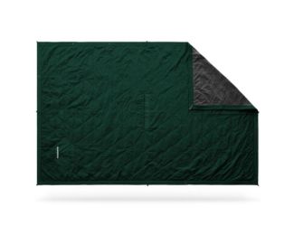 Field Blanket Microfleece - Pine Green