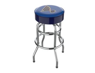 St. Louis Blues Chrome Bar Stool