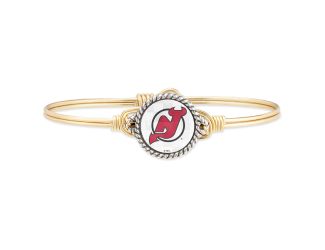 New Jersey Devils Bangle Bracelet Size Petite