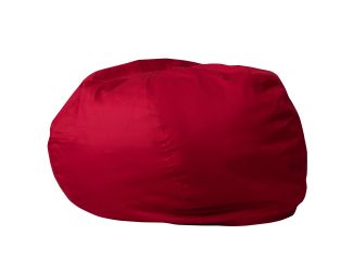 Red Bean Bag Chair: Large