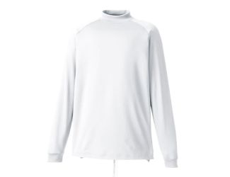 Long Sleeve Mock-White-LG