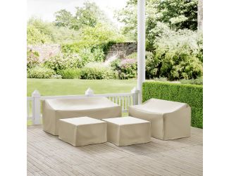 4Pc Sectional Cover Set