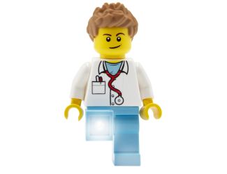 Minifigure Torch Flashlight - Doctor Male