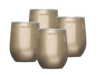 12oz Stemless Wine Cup - Champagne Dreams, 4 Pack