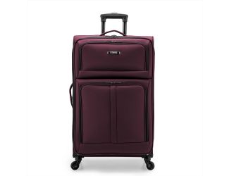 Anzio 30" Softside Expandable Spinner Luggage, Burgundy