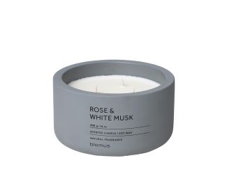 FRAGRA Scented Candle in Concrete Container - 3 Wick