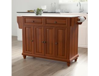 Cambridge Granite Top Full Size Kitchen Island/Cart