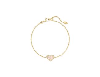 Ari Heart Delicate Chain Bracelet