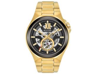 Men's Maquina Bracelet Watch - Gold
