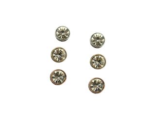 Trio Stud Set- Mixed Plating
