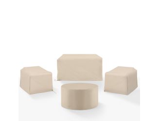 4Pc Outdoor Furniture Cover Set