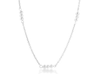 Pearl Station Necklace