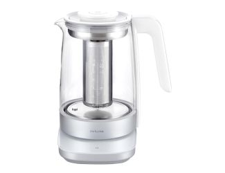 Enfinigy Glass Kettle - Silver - NEW