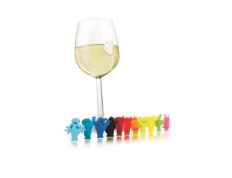 Vacu Vin Glass Markers Party People Gift Box