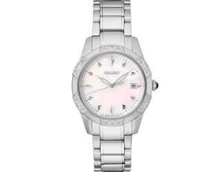 Diamonds SS Quartz Mop Dial